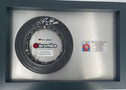 2006 Michael Schumacher Ferrari brake rotor signed