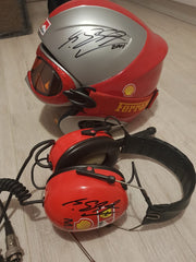 2001 Ferrari pit crew helmet