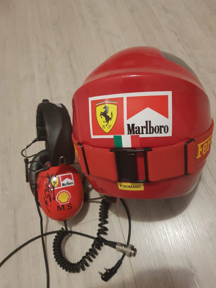 2001 Ferrari pit crew helmet