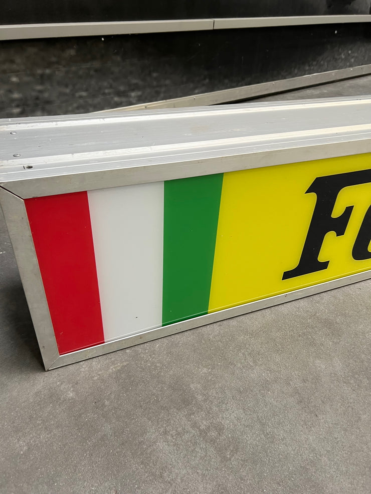 1981 Ferrari official dealer double side illuminated neon very long sign