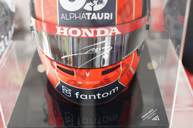 2021 Pierre Gasly Bell Signed Limited Edition Replica Helmet