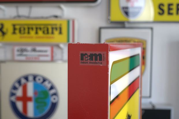 1985s Ferrari Club Italia illuminated sign