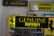 1990s Ferrari Genuine Sales & Services illuminated sign