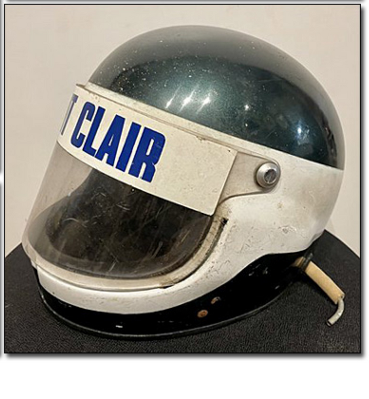 1978 Jean-Pierre Jarier race used helmet
