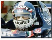 1983 Derek Warwick race used Helmet