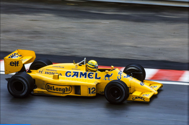 1987 Lotus 99T front wing as driven by Ayrton Senna