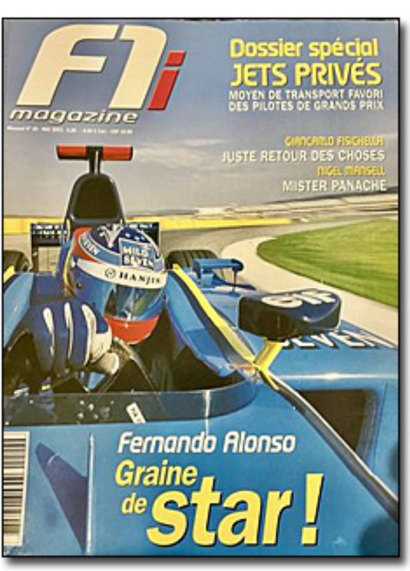2002 Fernando Alonso race used Helmet