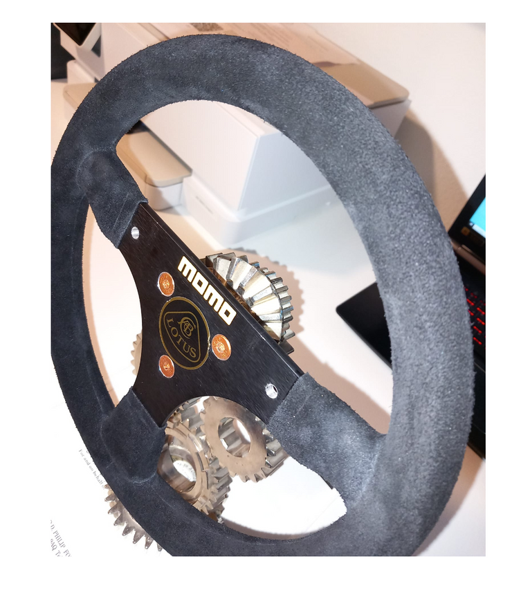 1986 Ayrton Senna Momo steering wheel Monaco GP