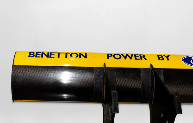 1991 Michael Schumacher Benetton B191B rear wing signed