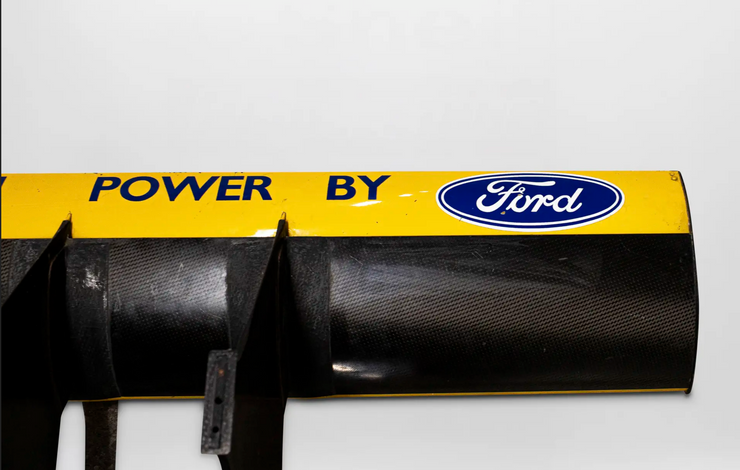 1991 Michael Schumacher Benetton B191B rear wing signed
