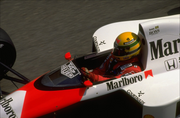 1989 Ayrton Senna McLaren MP4/5 windshield