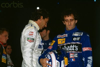 1993 Elf Master Karting, Paris Ayrton Senna Go Kart front clip