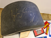 1993 Ayrton Senna MP4/8 rear tire signed