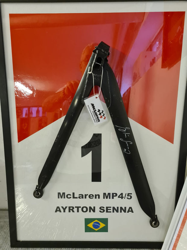 1989 Ayrton Senna wishbone MP4 / 5 wishbone with CoA