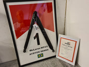 1989 Ayrton Senna wishbone MP4 / 5 wishbone with CoA