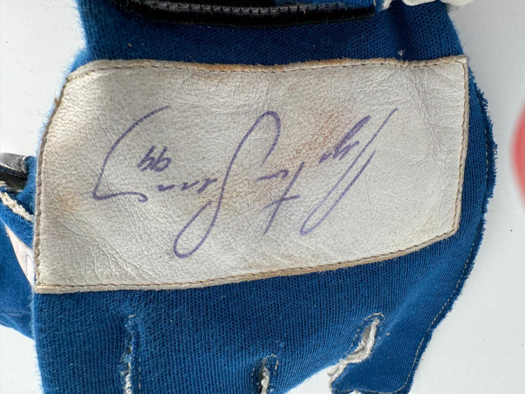 1994 Ayrton Senna Estoril shoes and gloves signed