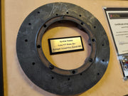 1985 Ayrton Senna Lotus 97T Brake disk signed
