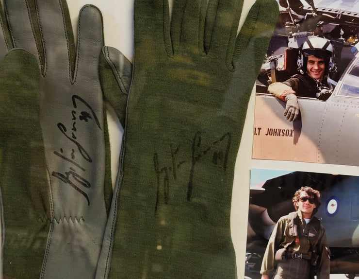 1989 Ayrton Senna Signed Pilot Gloves – Mirage III