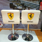 Set of 2 Scuderia Ferrari Modena Stools 1/9