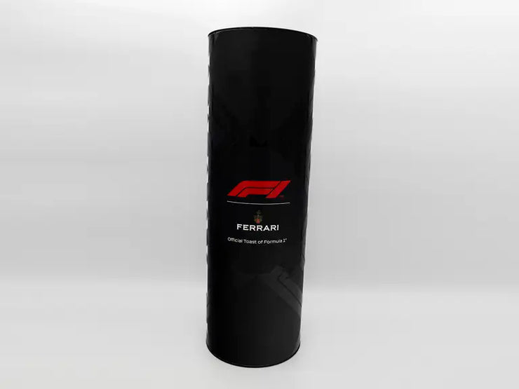 2021 Lewis Hamilton | Signed Ferrari Trento 1st Place Champagne Bottle and Silverstone Podium Cap