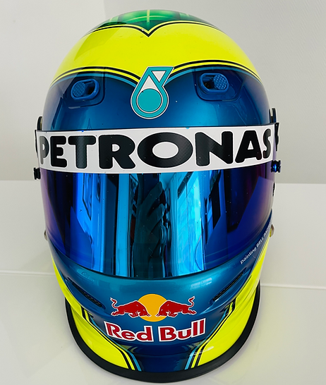 2004 FELIPE MASSA Original Test Helmet Sauber Petronas • Formula