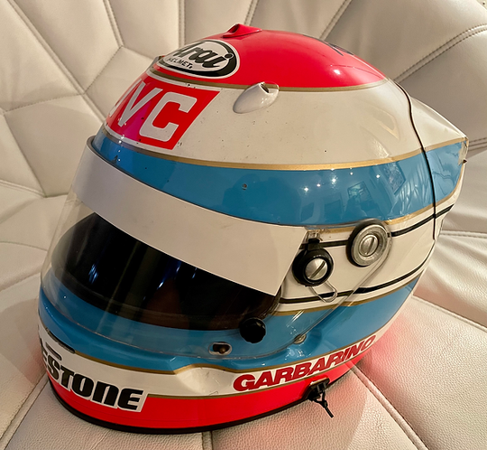 1997 / 1998 ESTEBAN TUERO Original Race-Worn Helmet  Formula 1 Memorabilia