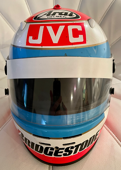 1997 / 1998 ESTEBAN TUERO Original Race-Worn Helmet – Formula 1 Memorabilia 1997 / 1998 ESTEBAN TUERO Original Race-Worn Helmet – Formula 1 Memorabilia