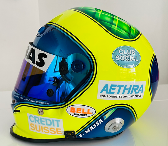 2004 FELIPE MASSA Original Test Helmet Sauber Petronas • Formula
