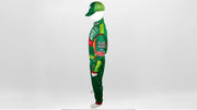 1991 Michael Schumacher Jordan Grand Prix Racing Formula 1 Stand 21 Replica Racing Suit and Cap