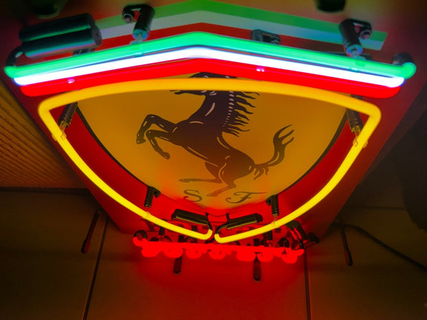 2000's Ferrari official dealer neon sign