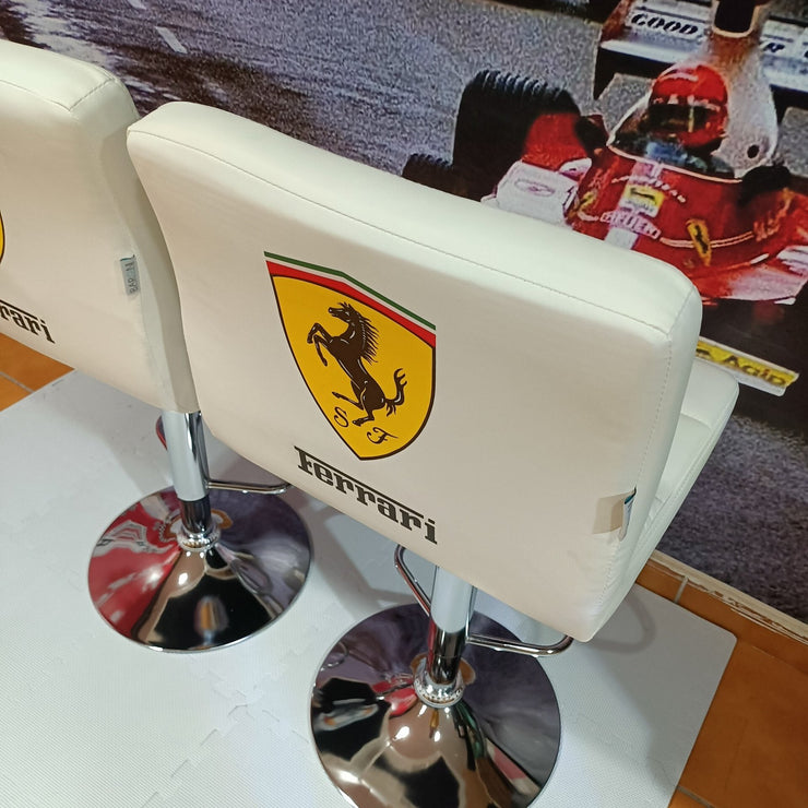 Set of 2 Scuderia Ferrari Modena Stools 1/9