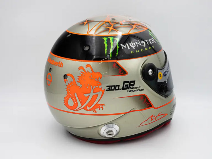 2011 Michael Schumacher Mercedes-AMG Formula 1 Schuberth Replica Helmet