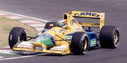 1991 Michael Schumacher Benetton B191B rear wing signed