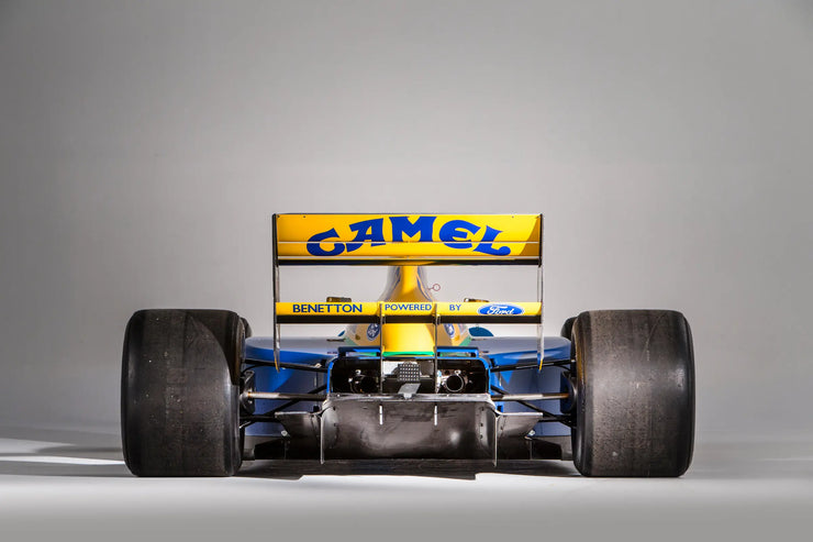 1991 Michael Schumacher Benetton B191B rear wing signed