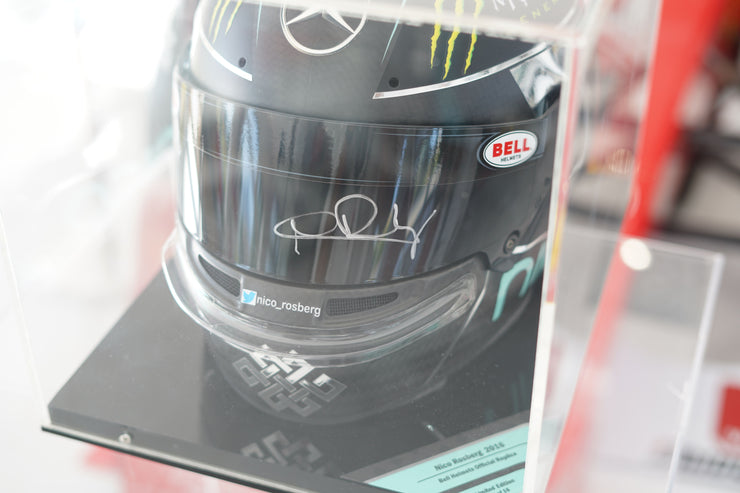 2016 Nico Rosberg Bell Signed Limited Edition official Replica Helmet
