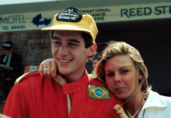 1981 Ayrton Senna hat signed