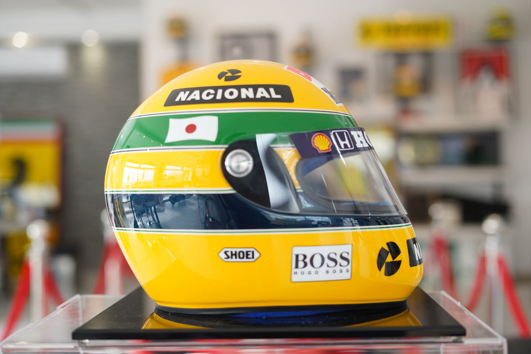 1992 Ayrton Senna Shoei Limited Edition Japanese GP with Sid