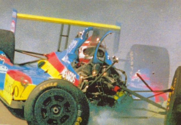 1992 Nelson Piquet crash front nosecone