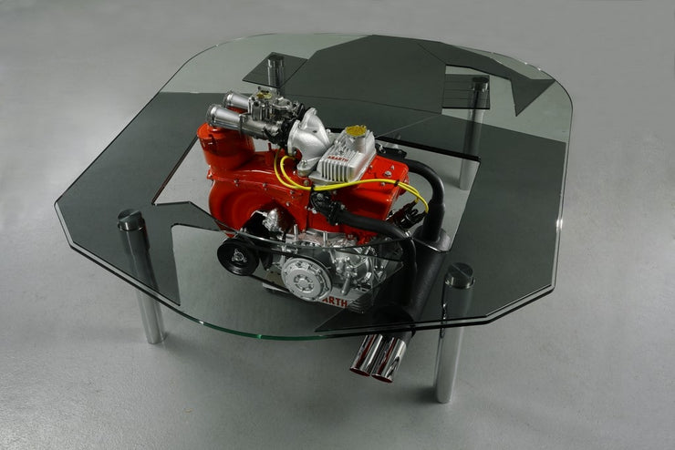 Fiat 500 Abarth engine coffee Table