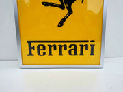 2010s Ferrari dealership illuminated LED sign