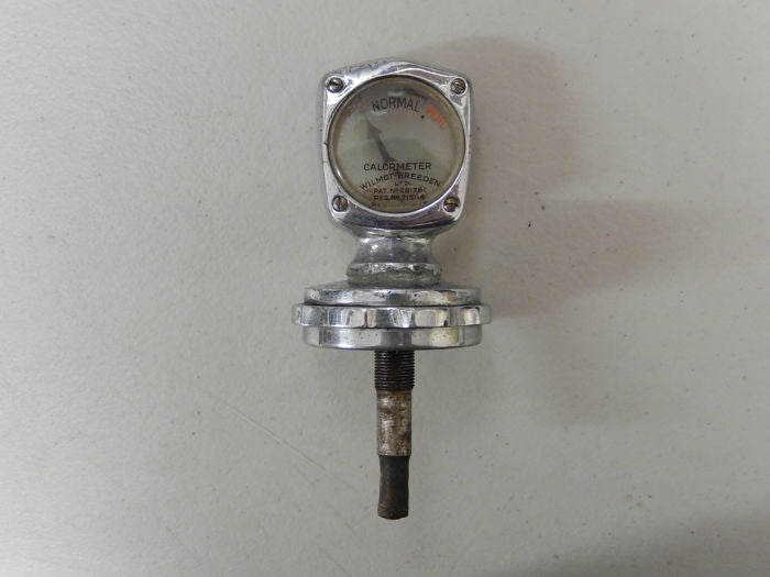 Wilmot Breeden Calormeter Radiator Gauge with Cap - Formula 1 Memorabilia