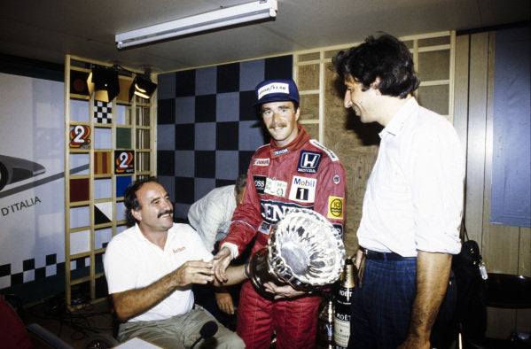 1992 Nigel Mansell race used balaclava