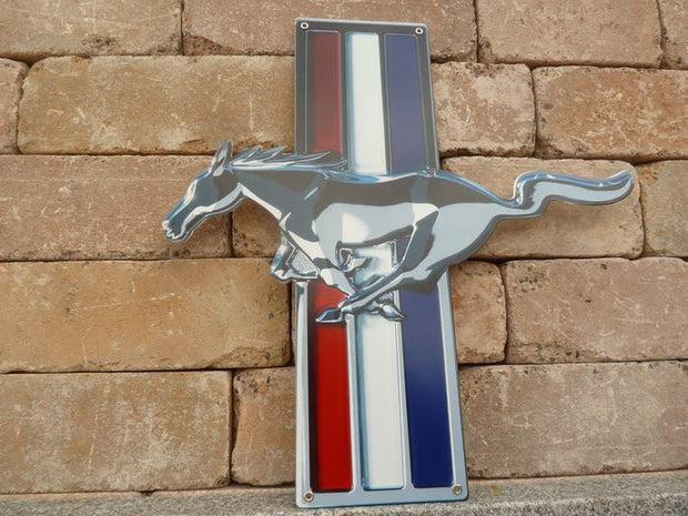 2000s Ford Mustang official shield sign