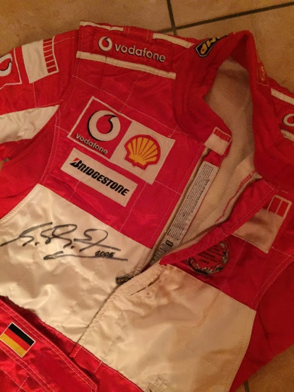 2005 Michael Schumacher USA GP race suit - Formula 1 Memorabilia