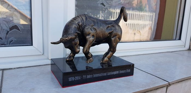 2014 Lamborghini official owners club reward raging bull trophy -SOLD-