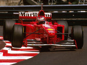 1997 Michael Schumacher Monaco GP race used suit - Formula 1 Memorabilia