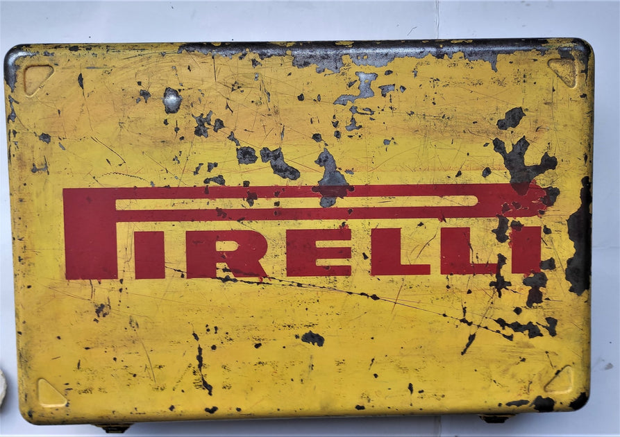 Pirelli Box 1970s Pirelli original tool box – Formula 1 Memorabilia