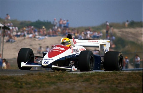 1984 Ayrton Senna rear wing – Formula 1 Memorabilia