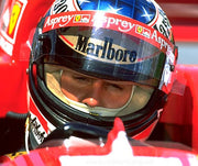 1997 Michael Schumacher Bell visor signed