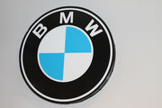 2000s BMW specialist dealership illuminated sign